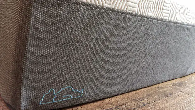Bear mattress review - closeup of cover bottom