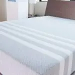 Leesa mattress review - naked mattress on platform