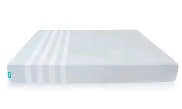 Leesa mattress review - naked mattress white background
