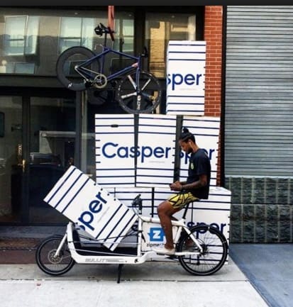 Leesa vs. Casper - Casper NYC delivery warehouse