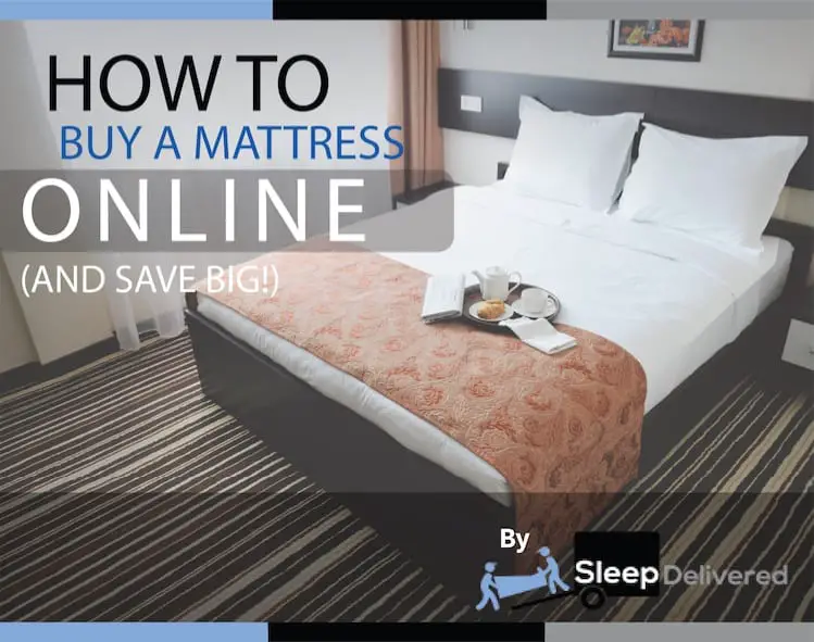 How To Buy a Mattress Online Infographic