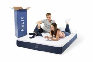 Helix mattress - shipped and unrolled with couple