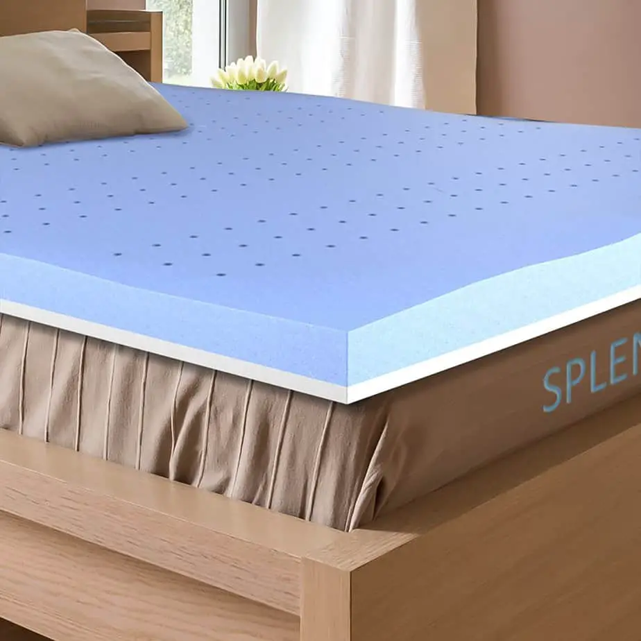 A cooling mattress topper