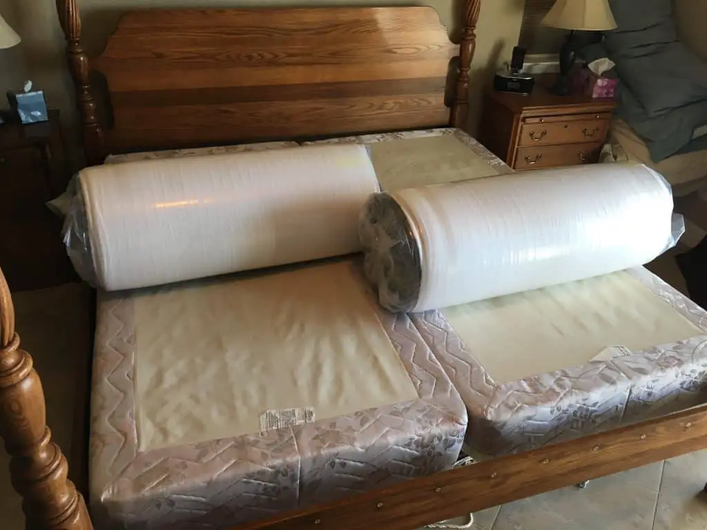 morphiis mattress review - rolls on boxspring
