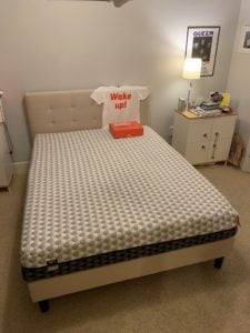 Layla mattress review - full view