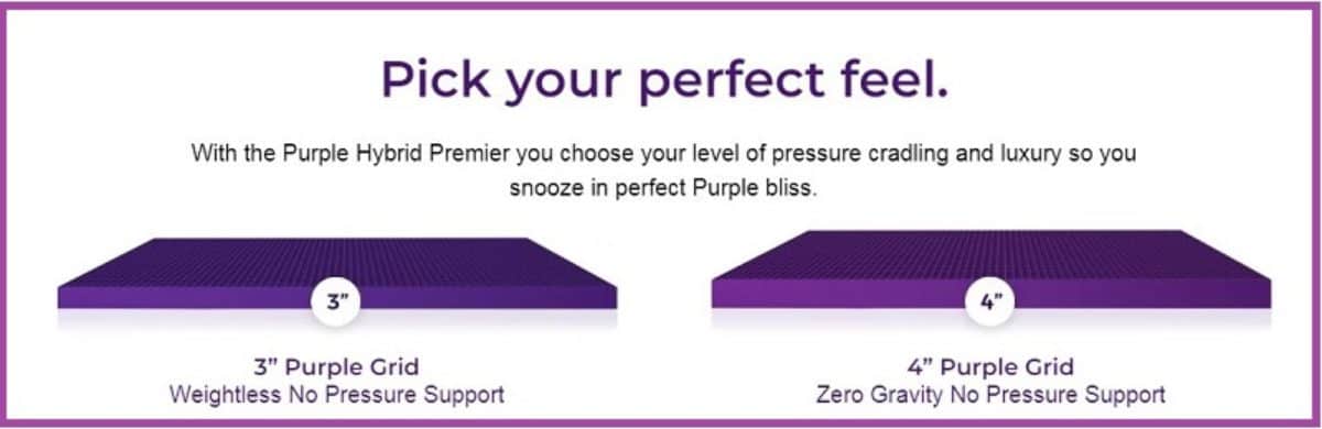 purple hybrid premier 4 review