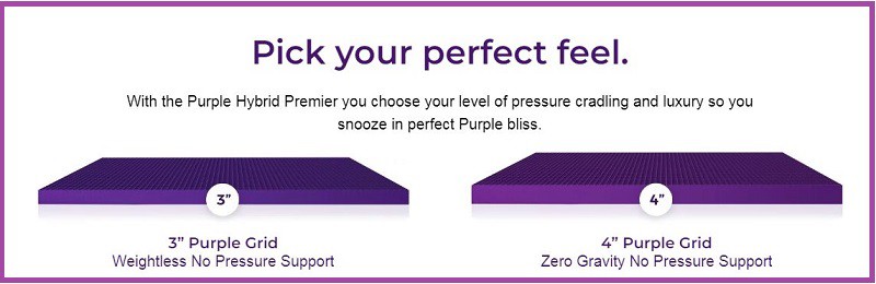 purple hybrid premier mattress review