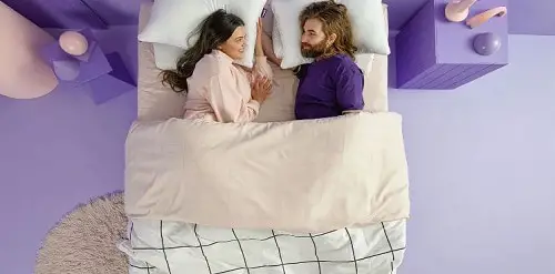 new purple mattress