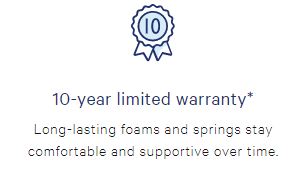 Casper hybrid warranty