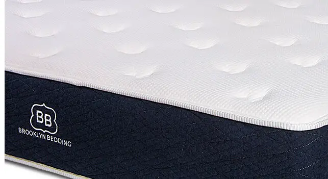 Brooklyn Bedding Signature mattress review - closeup-top-view