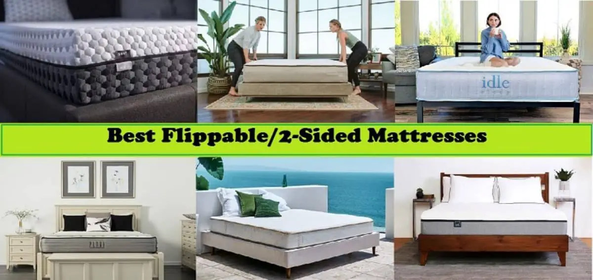 top rated flippable mattress