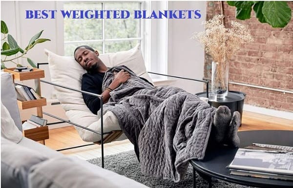 Sleeping Faster and Better for Adult Elanyouth Weighted Blanket Comfortable 100% Cotton 48x72 15 lbs Breathable Heavy Blankets with Glass Beads Kids 