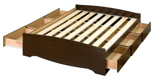 Espresso Complete Mate's Platform Storage Bed