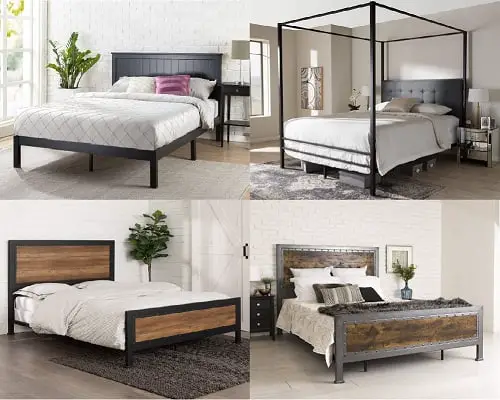 Best Bed Frame Under 200 Complete, Queen Bed Frame With Storage Under 200
