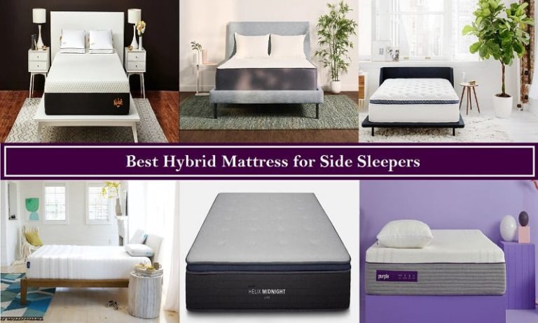 best hybrid mattress for heavy side sleepers