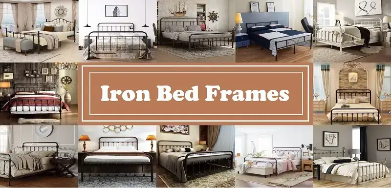 Best Iron Bed Frames 2022 Top Picks, King Iron Bed Frame With Headboard