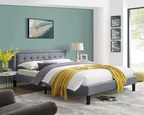 queen bed frame with headboard