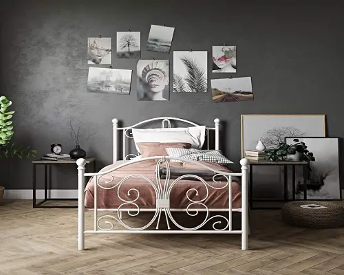 Best White Bed Frames 2021 Top Picks, White Steel Bed Frame Queen