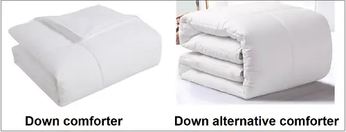 Down & down alternative comforter