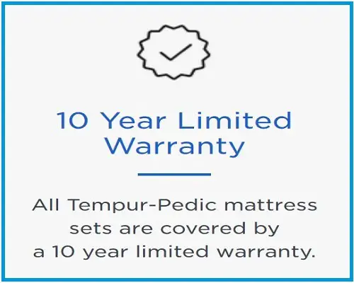 Tempur-adapt mattress warranty