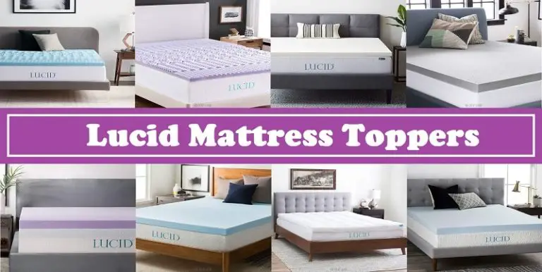 lucid mattress topper with cover