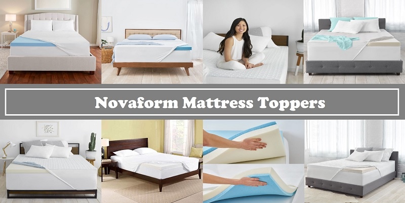 novaform luracor mattress topper queen