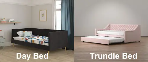 Daybed vs. trundle bed
