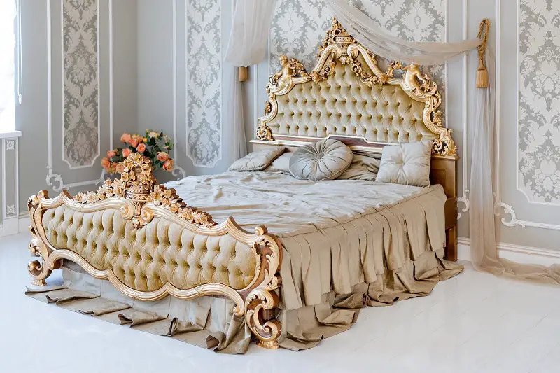 10 Bold New Hollywood Regency Bed Ideas, Hollywood Regency Bed Frame
