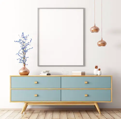Cabinet with Neutral Colors
