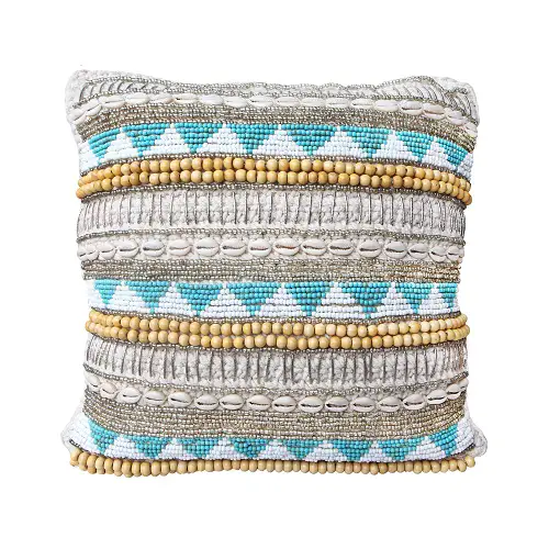 Transitional knitted Pillow