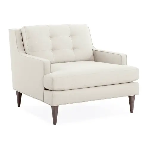 Cream White Armchair