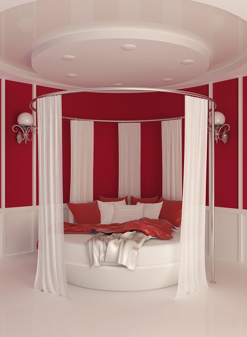 Round Modern Canopy Beds