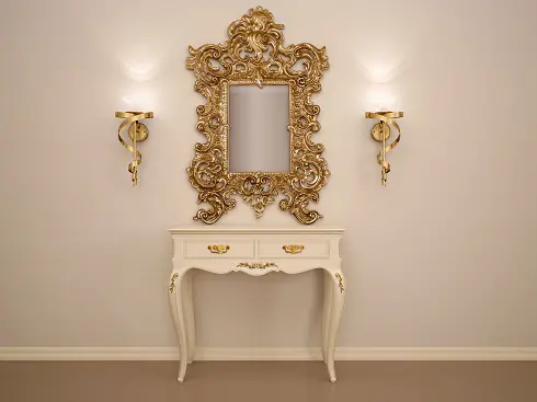 Crafted Bedroom Mirror