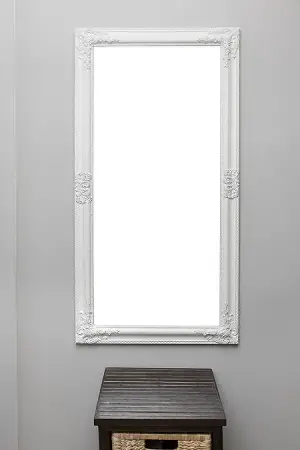 White Vintage Mirror