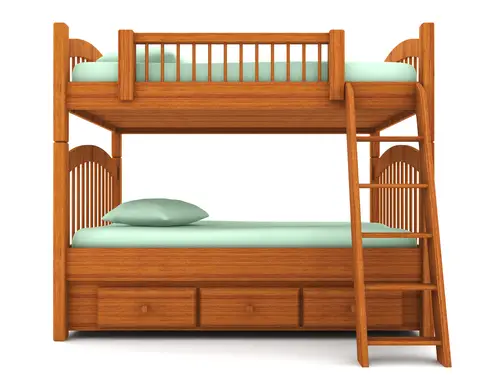 Traditional Farmhouse Bunk Bed 