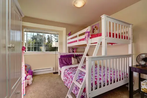 White Traditional Bunk Beds
