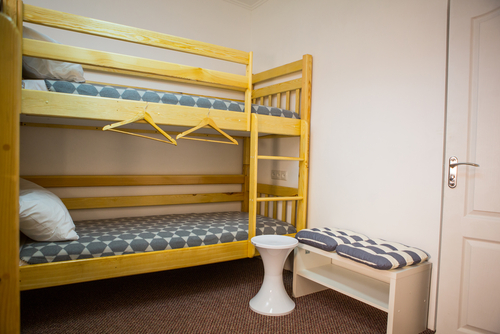 Yellow Industriial Bunk Bed