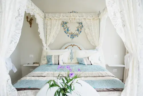 Beach House Canopy Beds with Laces