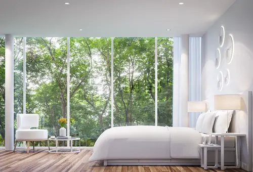 Modern Bedrooms With Large Windows