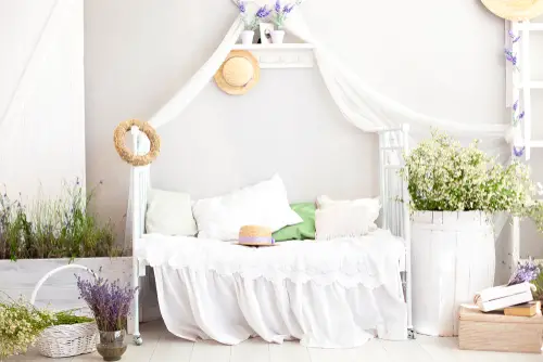 Shabby White Chic French Country Bedrooms