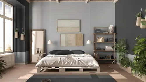 Eco Friendly Rustic Gray Bedrooms 