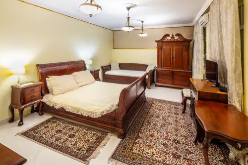 Oriental Rustic Bedroom Rugs