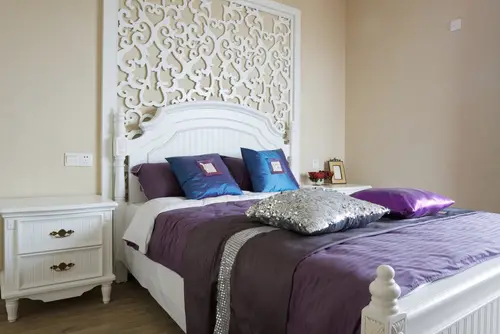 French Country Bedrooms with Accented Pillows