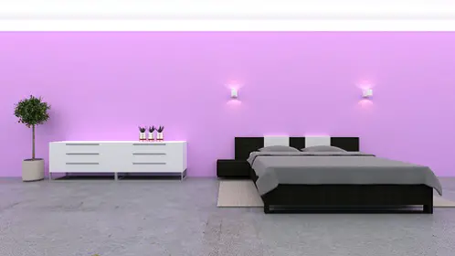 minimalistic design bedroom