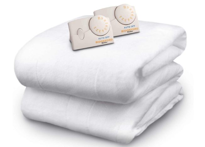 biddeford heated mattress pad controller