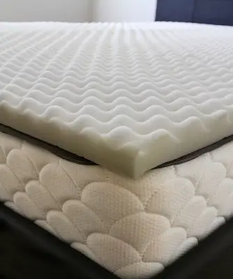 convoluted mattress topper