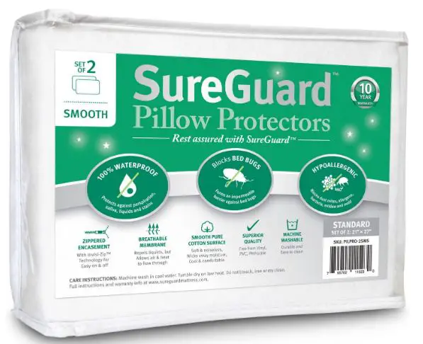 memory foam pillow protector