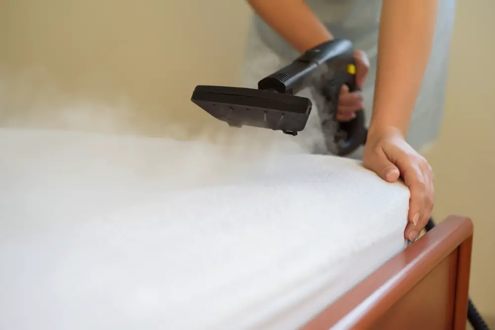 how to steam clean a mattress