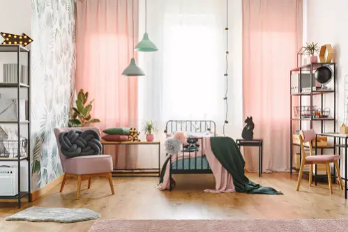  Industrial Bedrooms in Blush Pink for Girls Bedrooms