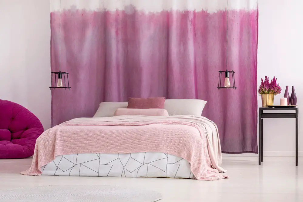 Modern Industrial Bedrooms in Blush Pink